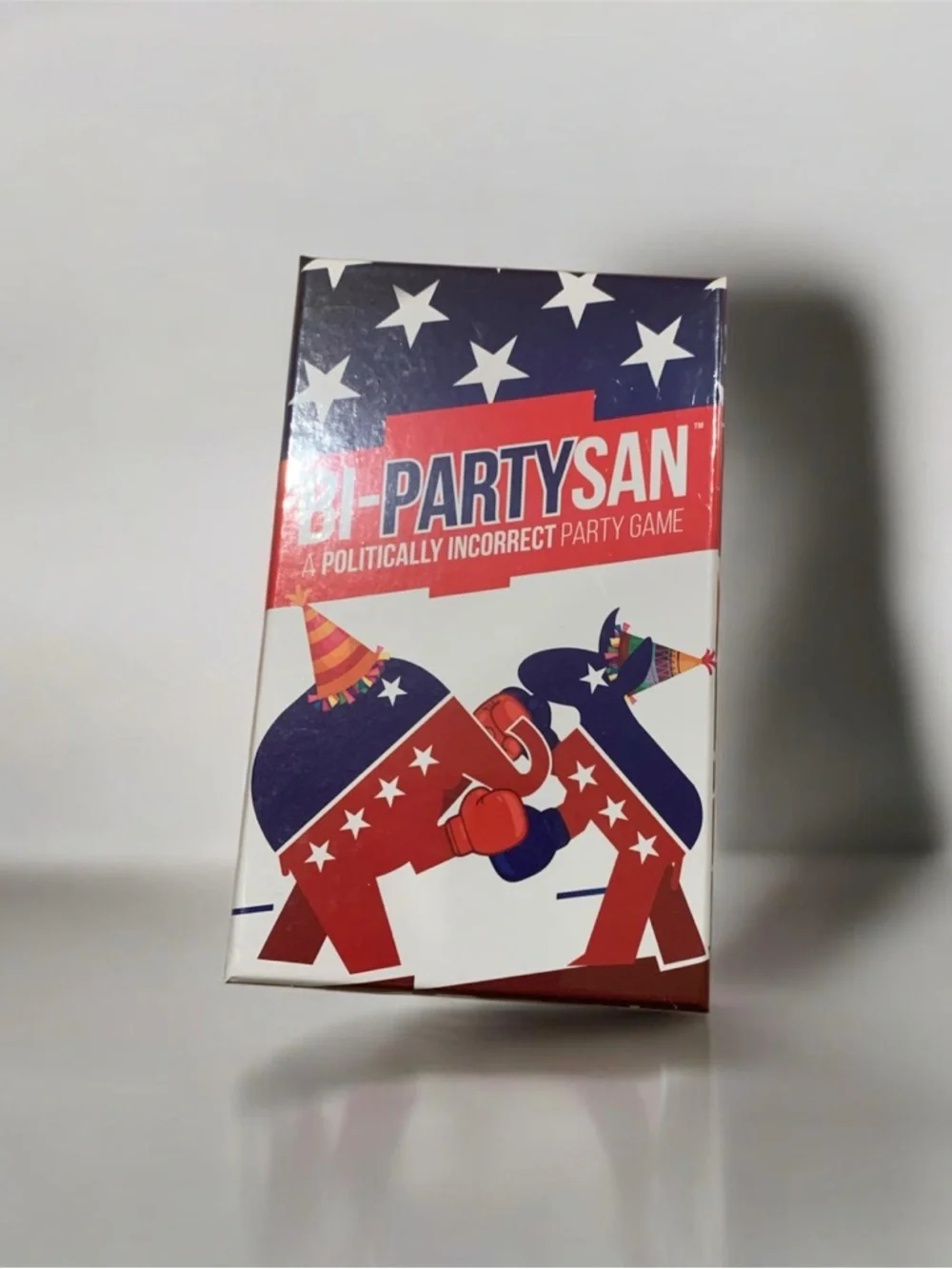 BI-PARTYSAN Party Card Game - Red, White & Blue